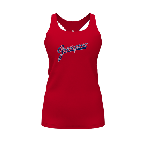 [FT0TRBRD-FYS-LOGO2] Decker Racerback Tank Top (Female Youth S, Red, Logo 2)