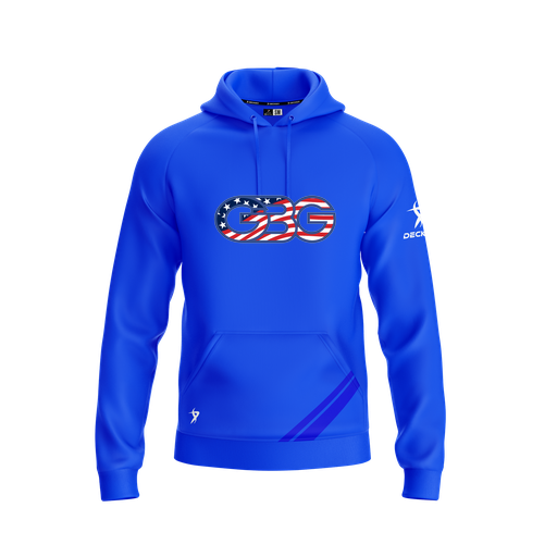 [FOLHSMRY-YXS-LOGO1] Decker Summit Hoodie (Youth XS, Royal, Logo 1)