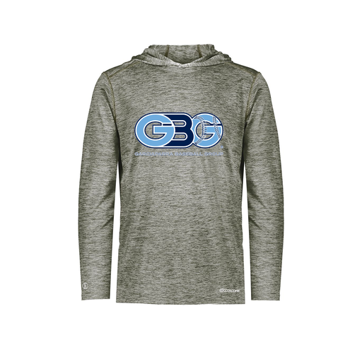 [FOLHCGGY-AS-LOGO3] Decker Men's Charge Hoodie (Adult S, Gray, Logo 3)