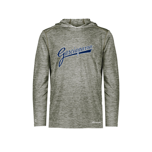 [FOLHCGGY-YS-LOGO2] Decker Youth Charge Hoodie (Youth S, Gray, Logo 2)